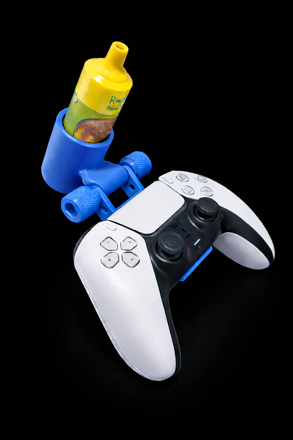 Support puff manette PS5-9K – Bleu