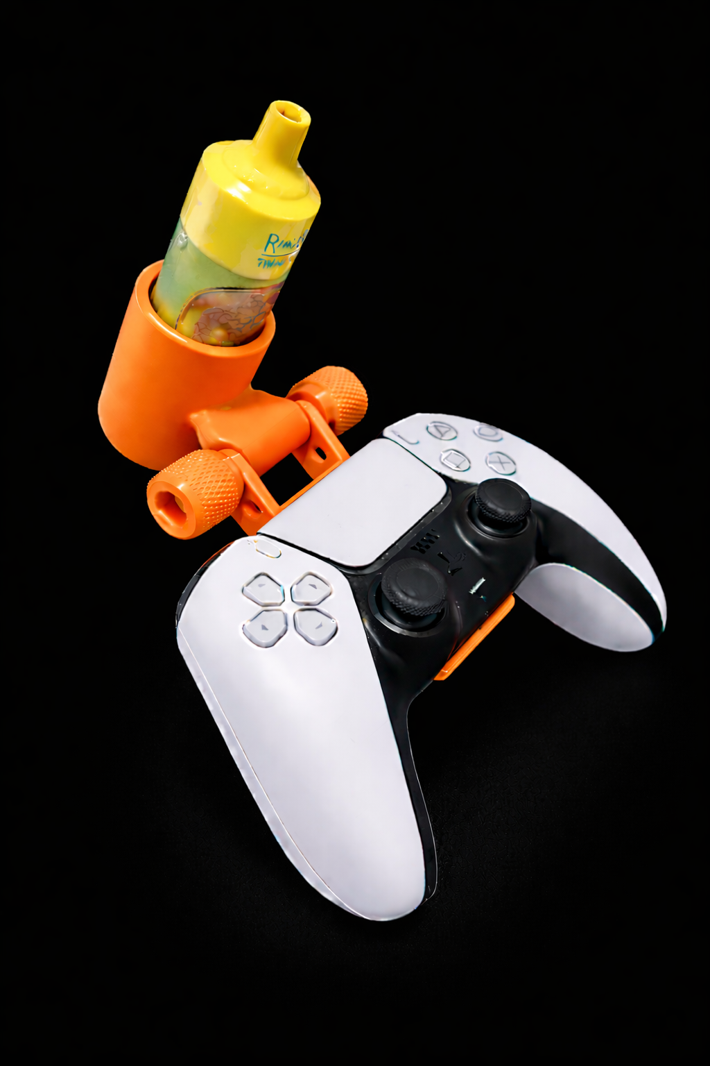 Support puff manette PS5-9K – Orange
