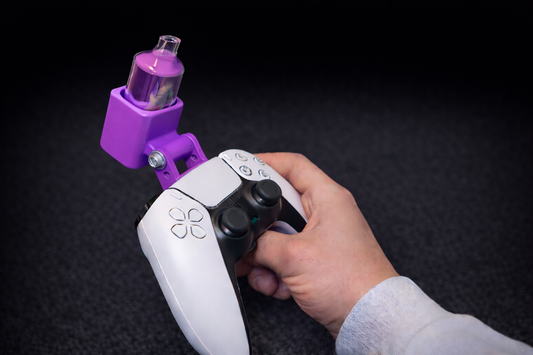 Support puff manette PS5 – Violet